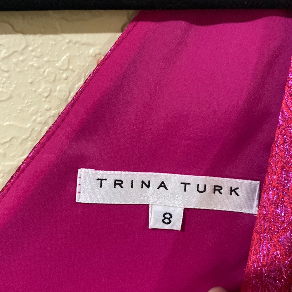 Trina Turk Hot Pink Sleeveless Top - Picture 4 of 10